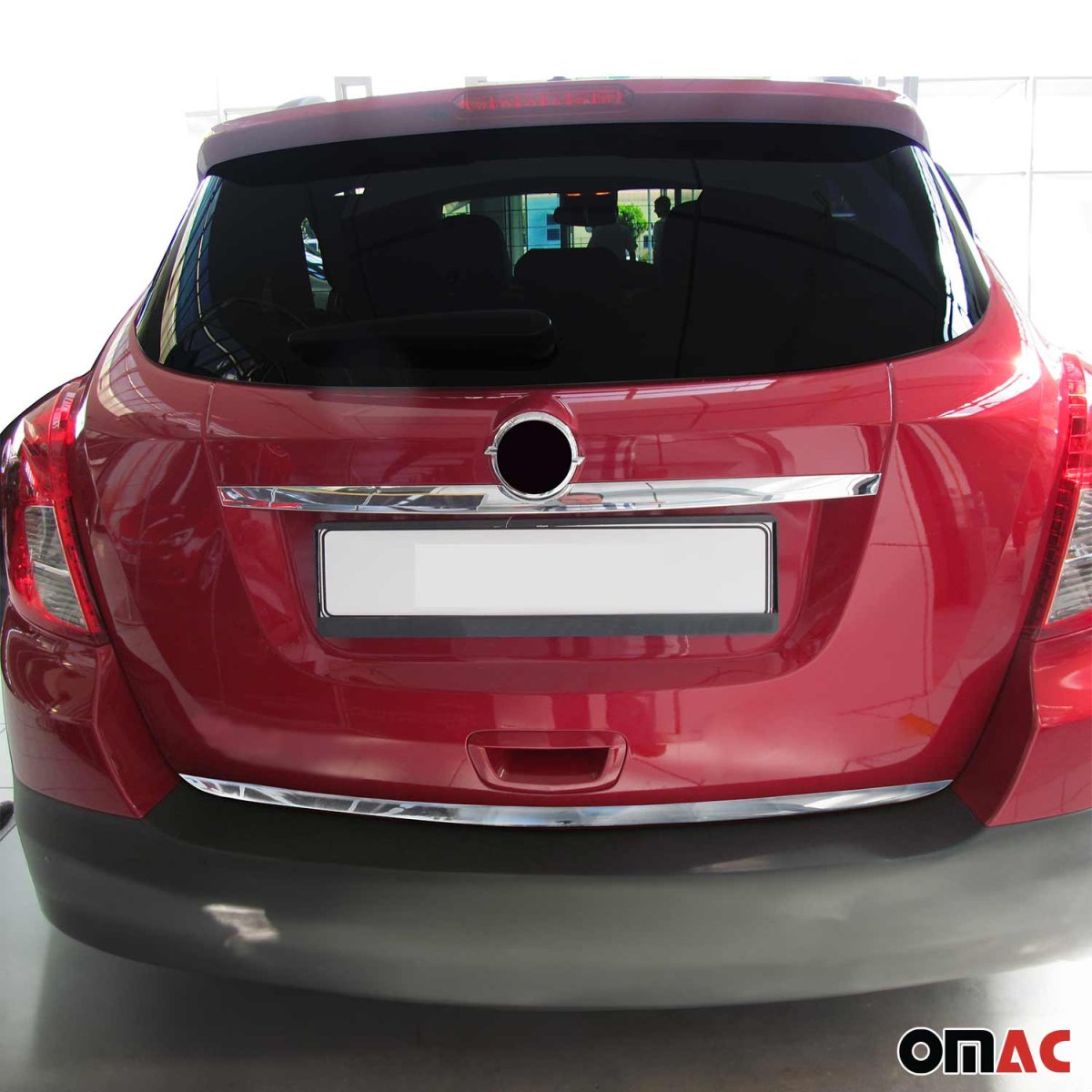 Buick Encore GX Tailgate Trim - Omac - S.Steel - Gloss Silver - '20-'25